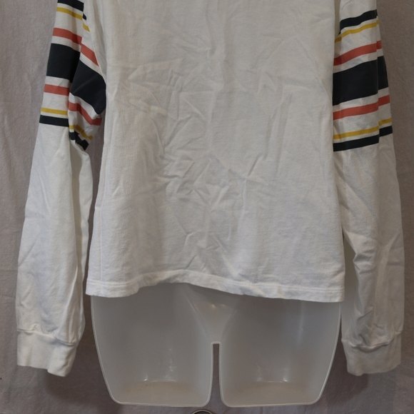 Wild Fable Boxy Long Sleeve Striped Tshirt LG - Picture 10 of 12